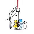 thumbnail image 2 of Pendentif de Design de Couple Coloré Pendentif de Design Exquis Vif pour les Fournitures de Décoration Intérieure, 2 of 3
