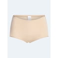 thumbnail image 5 of Joyspun Women's Shine Micro Boyshorts, 3-Pack, Sizes XS-XXXL, 5 of 7