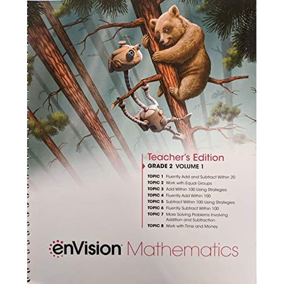 Pre-Owned enVision Mathematics 2020 National Teacher Edition Grade 2 Volume 1, c. 2020, 9780134953861, 013495386X, 9780134953861, 013495386X, Paperback,