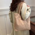 thumbnail image 2 of MDUKONU Women Plush Shoulder Bag Large Tote Handbag Purse Shopping Dating Bag, 2 of 5