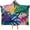 Pattern, variant on Cloak Hooded Blanket Palm Trees Fishing Boat Printed Wearable Hoodie Blanket for Travel Office Sofa