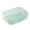 Green-B, variant on Microwave Safe Divider Lunch Container for Everyday use in Kitchen Leak Proof Meal Prep for Kids and Adults Construction for Easy Organization and Reusable Tableware,6.1*6.1*2.1 in,Blue A
