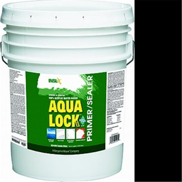 Insl-x Products AQ 0400 Blanc Aqualock Plus Base à Eau Apprêt Scellant Détachant - 5 Gallons
