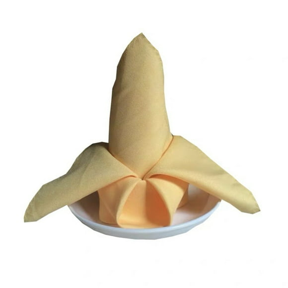 Fairnull Solid Color Napkin Reusable Washable Cloth Home Hotel Wedding Party Accessries