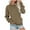 Khaki, variant on Crew Neck Sweatshirts for Women Pullover Sweatshirts Fall Casual Loose Fit Long Sleeve Tops