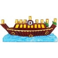 thumbnail image 6 of Aviv Judaica Sculptured Noah's Ark Menorah Biblical Themed Minorah Noachs Ark with Animals Children's Menorah Beautifully Painted Resin Hanukkiah Collectible Kids Chanukah Candle Holder Menurah, 6 of 6