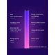 thumbnail image 4 of 1pc Earphone Storage Stand, Detachable Headphone Display Rack, Multi-Functional Organizer, Glowing Headphone Hanger, Headset Gaming Headphone Stand, V, 4 of 4
