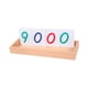thumbnail image 5 of Tarjetas de números con caja para contar juguetes de aprendizaje preescolar 1-9000 tarjetas de aprendizaje para PVC en forma de L, 5 of 9