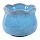 thumbnail image 3 of Maceta de cerámica para s con grietas de hielo, 3,6 x 3,3 pulgadas, resistente con orificio de drenaje Azul claro kusrkot Maceta suculenta, 3 of 8