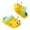 2-Yellow, variant on Hjtefg Boys' Toddler Slippers, Soft Breathable Summer Shoes, Lightweight Kids' Sandals for Indoor and Outdoor Use, Comfortable Baby Slides,Color: 1-Yellow Size: 6-12 Months