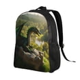 thumbnail image 2 of Fotbe Deep Forest Stone Green Dragon Mochila de Viaje para Laptop, Mochila Ejecutiva Delgada y Resistente 15.6", 2 of 8