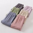 thumbnail image 5 of XBASW Toddler Kids Youth Thermal Pants for Boys Girls Thick Long Johns Double-Faced Wool Leggings Underwear for 5-13 Years, 5 of 9