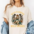 thumbnail image 2 of Wild Flowers Wild Horses T-Shirt, Wild Flowers TShirt, Country Girl Shirt, Country Concert Shirts, Western Tee Shirt, Cowgirl Shirt, Gifts for Her Tee Top, 2 of 7