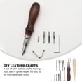 thumbnail image 2 of LEEYNEER 1 Set Leather Working Tools Leather Tooling Kit Leather Tools Craft Kits, 2 of 6