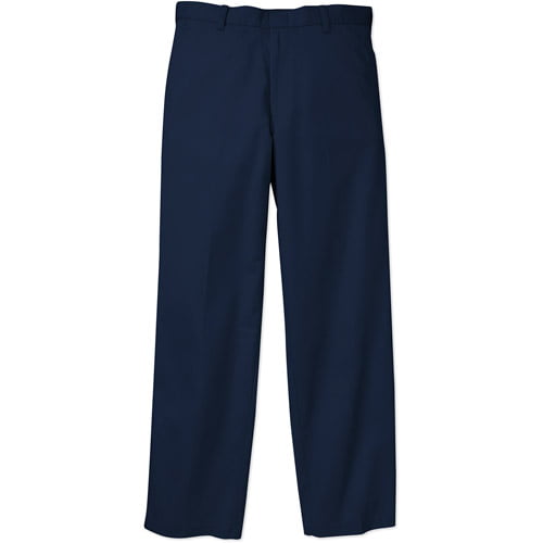 George Men's Flat Front Pants - Walmart.com