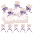 thumbnail image 5 of 10PCS Lavender Sachets, Cotton Mesh Pouches for DIY Fragrance, Scented Bags for Closets & Cars, Double Sided Windows Checkered Design, 5 of 5