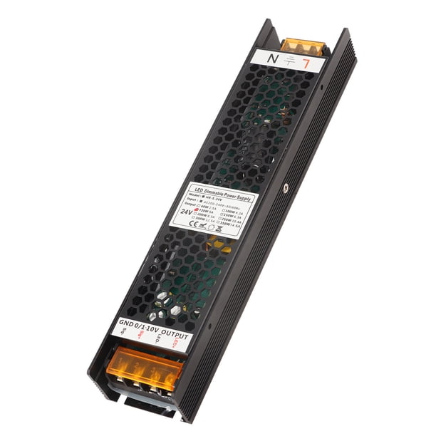 Fuente De Alimentación De Atenuación, SCR 0-10V 120W Fuente De Alimentación De Interruptor LED, Carcasa 24V/5A Método De Control DALI Fuente De Alimentación De Aleación De ANGGREK Otros