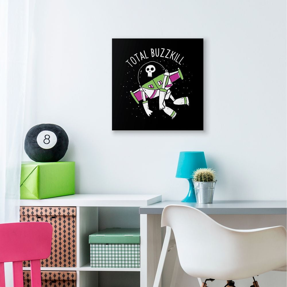 Stupell Industries Total Buzzkill Animation Parody Toy Pun Canvas Wall Art Design by Michael Buxton, 24" x 24"