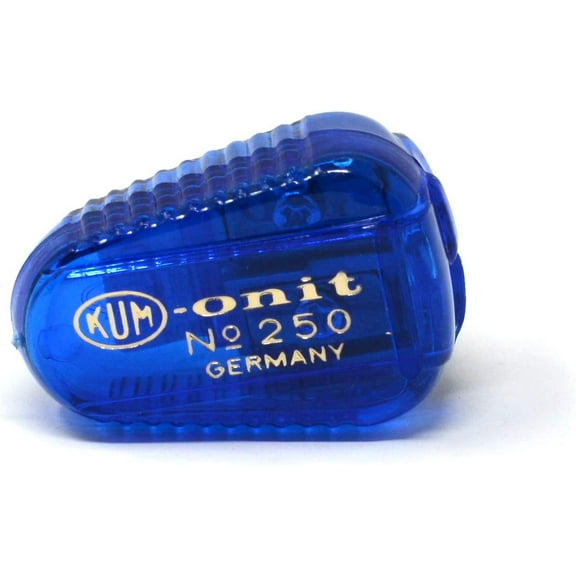 Kum 105.11.21 Polystyrene Lead Pointer 2-Hole Pencil Sharpeners with Containe...