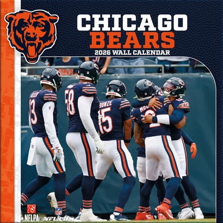 Turner Licensing NFL Chicago Bears 2026 Mini Wall Calendar