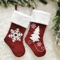 thumbnail image 5 of Vikakiooze 2023 Fashion Christmas Black Red Socks Gift Bag Christmas Tree Christmas Decorations Christmas Decorations, 5 of 6