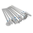 thumbnail image 1 of Designated 10pcs  Coated Polishing Grinding Head Set 2.35mm Handle, 1 of 8