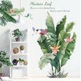 thumbnail image 5 of sticker Mural Plante Tropicale, Papier Peint Feuille de Bananier, Vert, 5 of 5