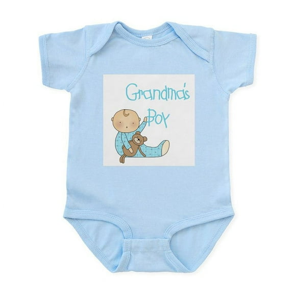 CafePress - Grandma's Boy Infant Bodysuit - Baby Light Bodysuit