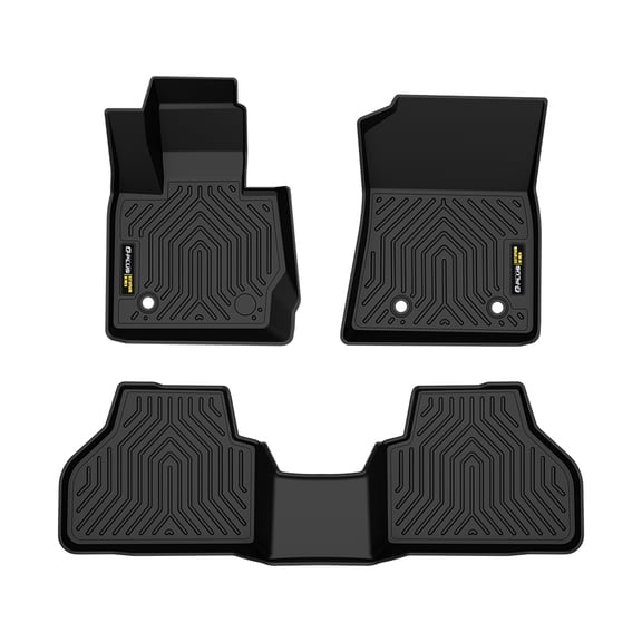 TPE Floor Mats Liner Black 3Pcs Fit For BMW X3 F25 2011-2017
