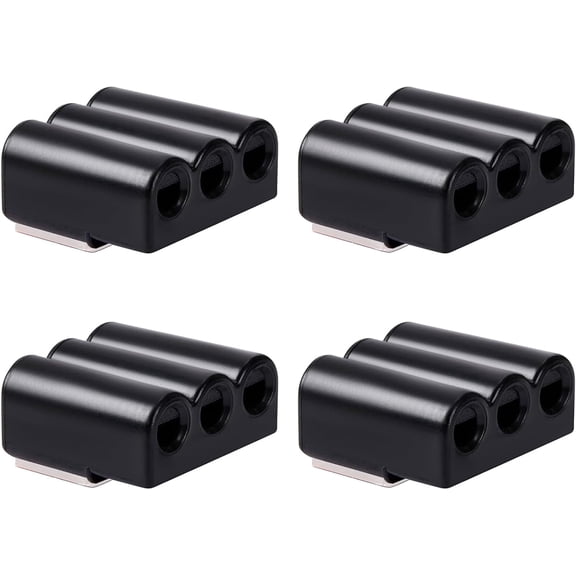 Pushtek Deer Whistle for Car, Three-Horn Deer Warning Device for Vehicle Safety, 4 Pack