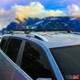 OMAC Roof Rack Cross Bars for Car, SUV, Truck, Fits Raised Roof Rails, 61 inches, Aluminium, 165