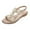 Gold, variant on CAICJ98 Platform Sandals Women Sandals Summer Dressy Wedge Sandals Flat Shoes Comfortable Bohemian Flower Ankle Strap Wedding Party Sandal,Silver