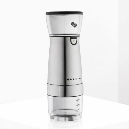 

Coffee Electric Grinder USB Charging High Capacity Ceramic Grinding Core 5 levels Adjustment Coarseness For Coffee Beans New