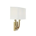 thumbnail image 5 of Warm Brass Two Light Wall Sconce from the Rhodes Collection, 5 of 5