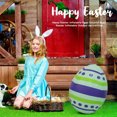 thumbnail image 6 of Qocolhg Inflatable Easter Egg, Inflatable Easter Egg Decoration Easter Blow up Outdoor Decorations PVC Easter Ornaments for Easter Yard Garden Lawn Party Supplies Easter Decoration Outdoor Clearance, 6 of 6