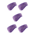 thumbnail image 1 of maskred Bandeau de Course d'Hiver Coussinets Chauds Protection Auditive Accessoires de Moto pour Conduite en Extérieur Violet 5Ensemble, 1 of 6