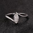 thumbnail image 2 of solitaire jewels 2CT Marquise Moissanit Solitaire Engagement Ring For Women, 14K Yellow Gold, 2 of 8
