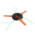 Dualpurpose 3 Blade 3 Lines String Saw Brush Grass Trimmer Head Lawn