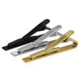 thumbnail image 3 of 3pcs Tie Bar Clip, Tie Tack Pins Tie Clips Men Silver Gold Black Necktie Bar Pinch Clip Set 2.2 inc, 3 of 5