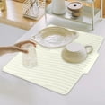 thumbnail image 3 of 2025 Silicone Dish Drying Mat for Kitchen Counter, Extra Large Dish Drying Pad, Built in Drain Kitchen Drying Mat, Heat & Water Resistant Silicone Dish Drying Mats, 3 of 7