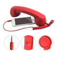 thumbnail image 3 of Vintage Retro Telephone Handset, Cell Phone Receiver MIC Microphone Speaker For Cellphone, Smartphone And Computers, Old Telephone Headse With 3.5 Mm Socket, 3 of 8