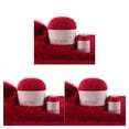 thumbnail image 1 of Ounissouiy Juego de ovillos de lana antibolitas de 50g y 20g, bufanda de invierno, Kit de hilo de ganchillo tejido suave, sombrero, calcetines, manta, rojo Type1 NO1 Ounissouiy CBP185461, 1 of 6
