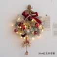 thumbnail image 3 of Adornos navideños, guirnalda colgante de pared navideña, colgante para puerta, guirnalda navideña para interiores y exteriores, corona navideña, 3 of 4