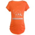thumbnail image 1 of CafePress - Pregosaurus Preggosaurus Maternity T Shirt - Maternity Dark T-Shirt, 1 of 1