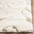 thumbnail image 3 of SAFAVIEH Florida Douglas Floral Vines Shag Area Rug, 3 of 6