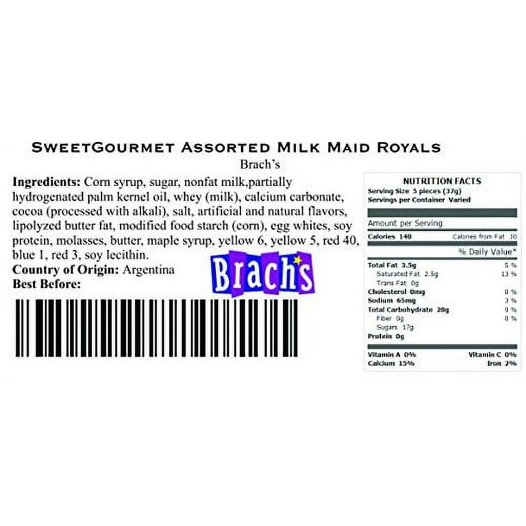  Customer reviews: Brach's Milk Maid Royals, 6.6 Pound Bulk  Candy Bag