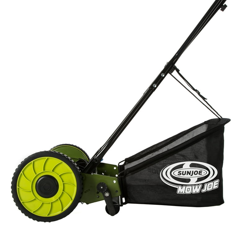 Sun Joe Mow Joe 16-Inch Manual Reel Mower with Catcher (Used