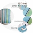thumbnail image 5 of Shower Curtain Bathroom Set Farmhouse Gradient Wood Board Waterproof Fabric Shower Curtains with Grommets&Hooks Farm Vintage Wooden Privacy Bath Curtain for Bathtub 36x72in, 5 of 7