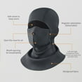 thumbnail image 5 of Nsxcdh Magnetic Ski Mask Balaclava 4 in 1 Windproof Warm Head Cover,High Gloss Reflective Detail,Breathable Mouth and Nose Vents,For Night Riding Ski Cycling,Comfort Fit for Adults Winter, 5 of 8