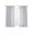 Gray, variant on Beige Striped Sheer Curtains 63 Inch Length 2 Panels Set, Midnight Blue Geometric Simple Retro Voile Window Treatment Rod Pocket Curtains Sheers Drapes for Bedroom/Living Room/Kitchen 52x"63"x2